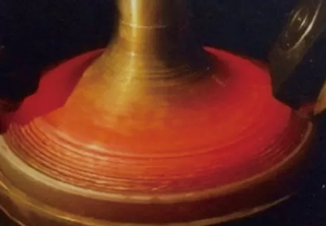 Method of hardening valve face of diesel engine