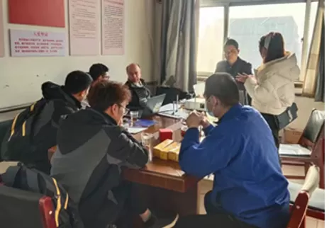 Dec.5.2023 American client visit our company