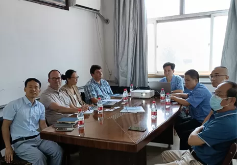 European client visit our company